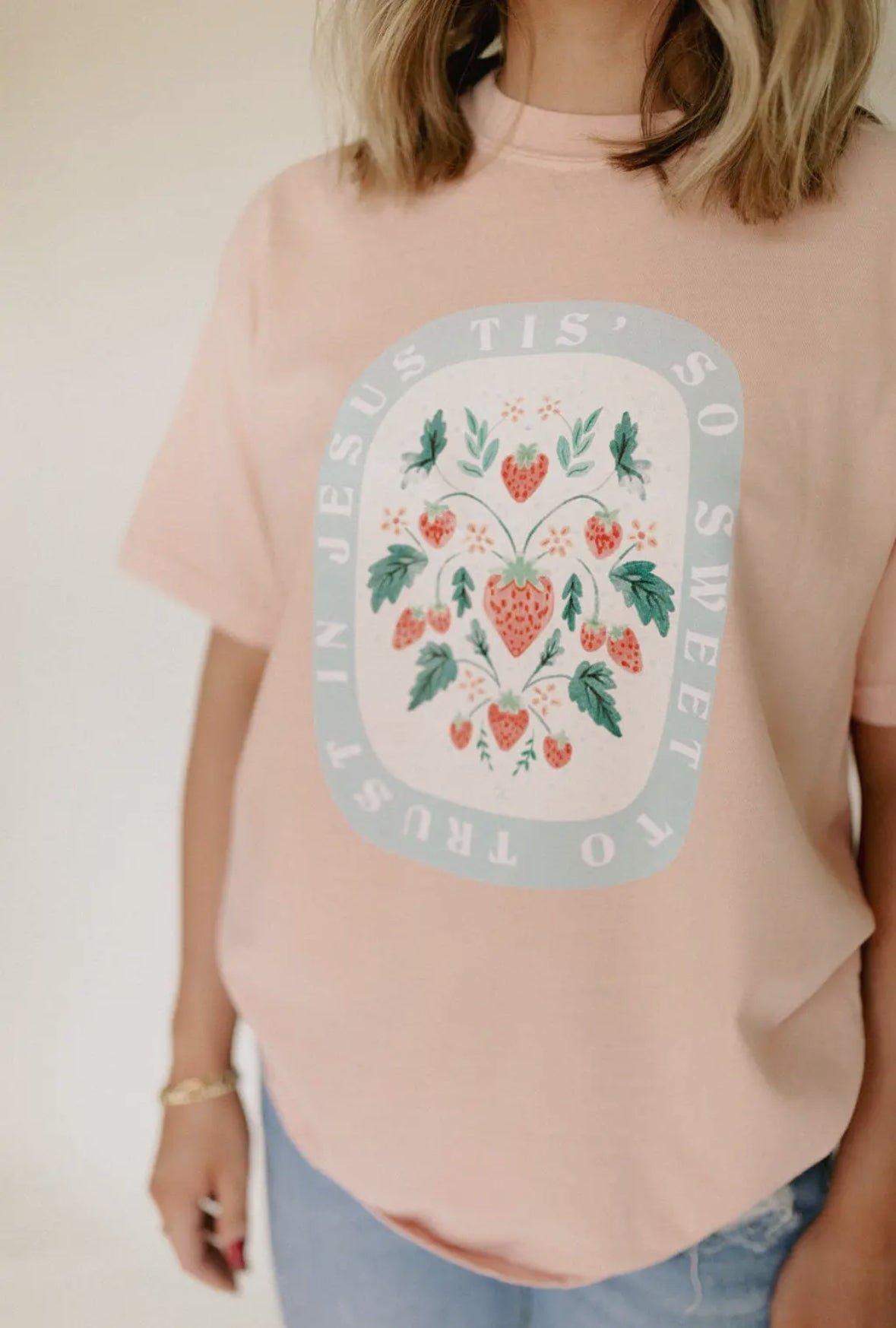 Trust in Jesus Comfort Color Tee