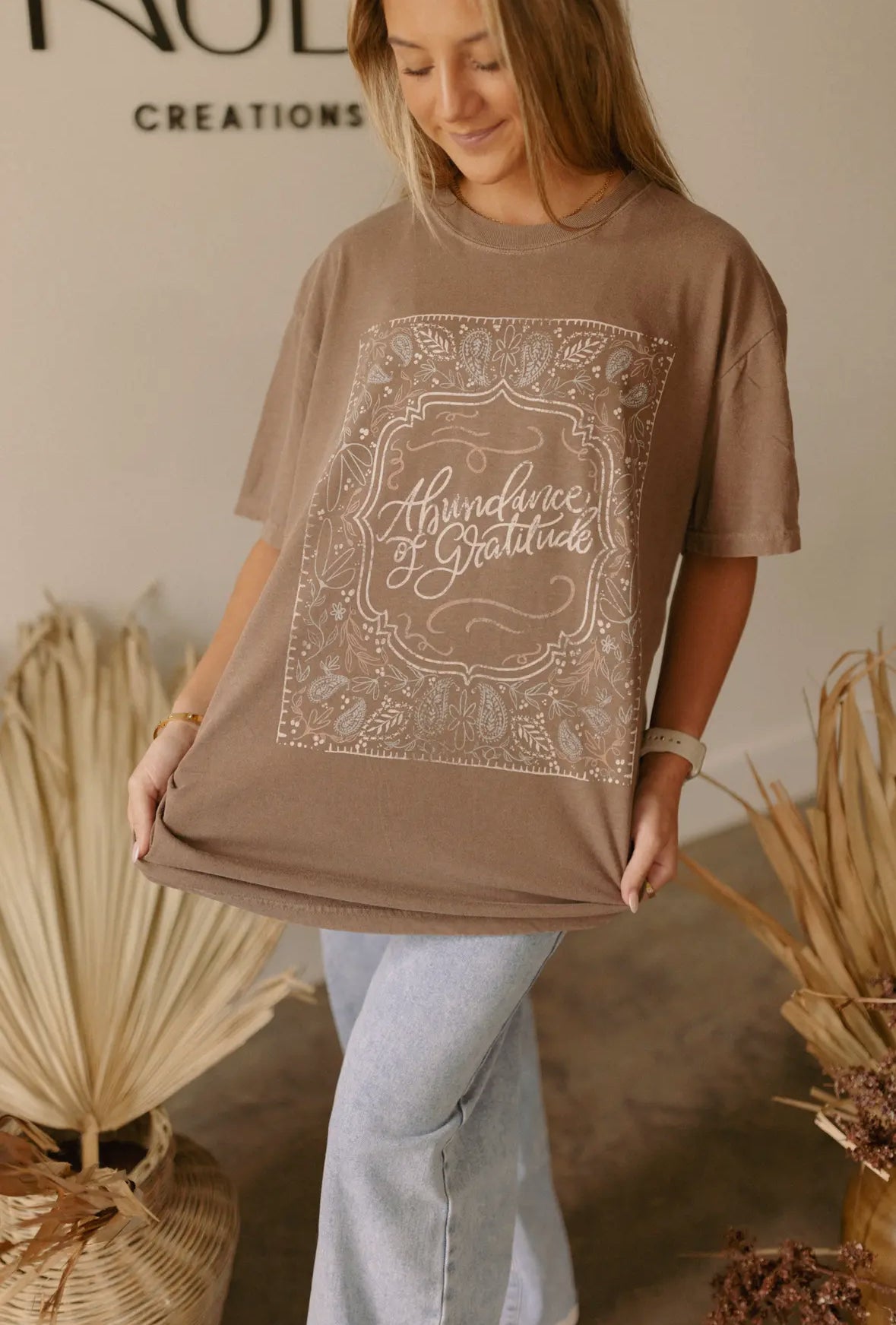 Abundance of Gratitude Comfort Colors Tee