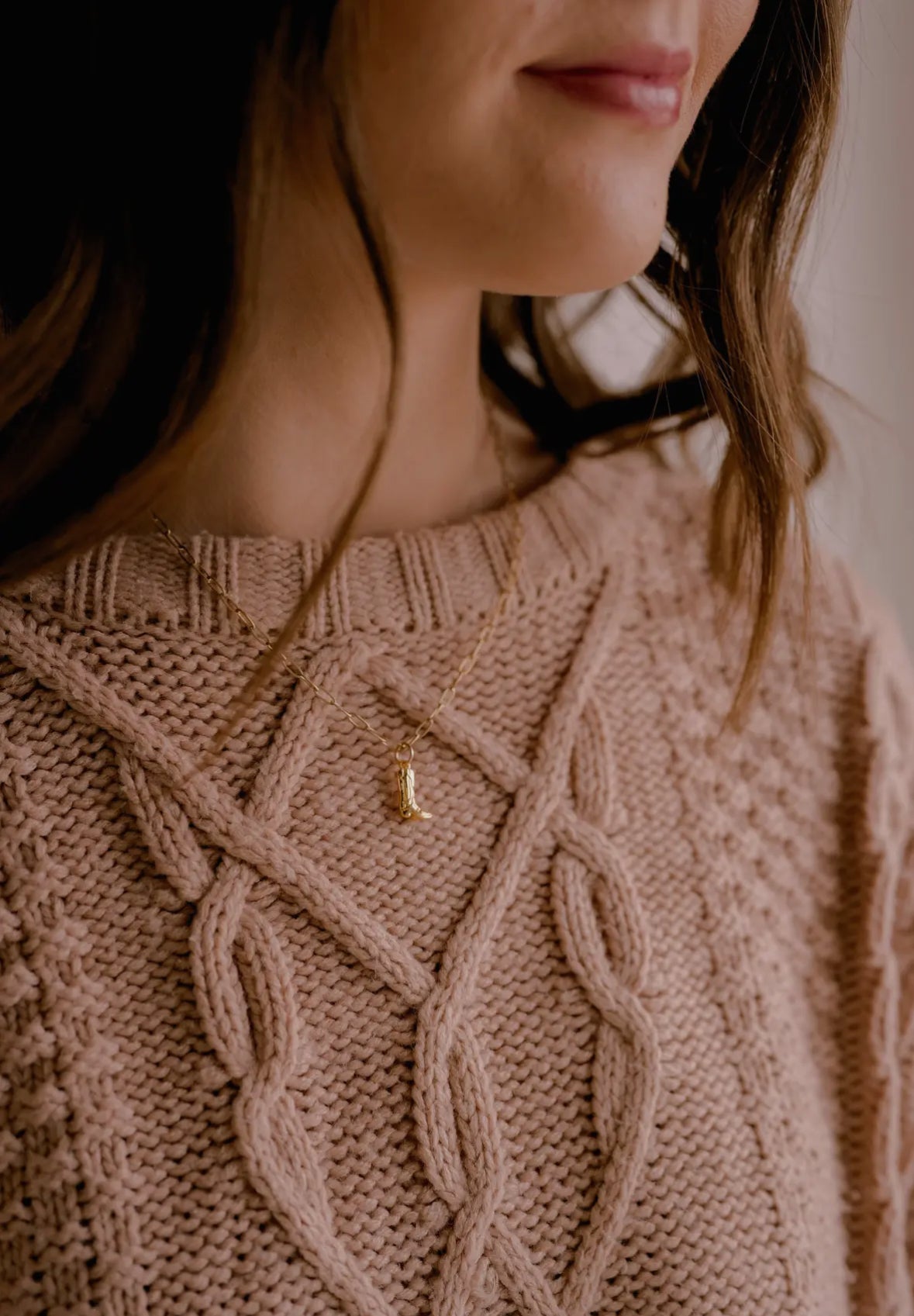 Walk By Faith Charm Necklace