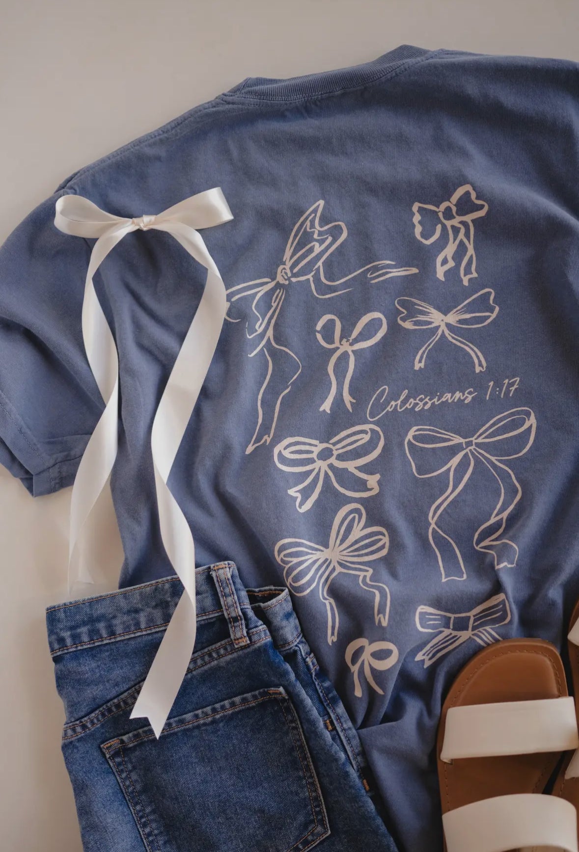 He Holds All Together Comfort Colors Tee