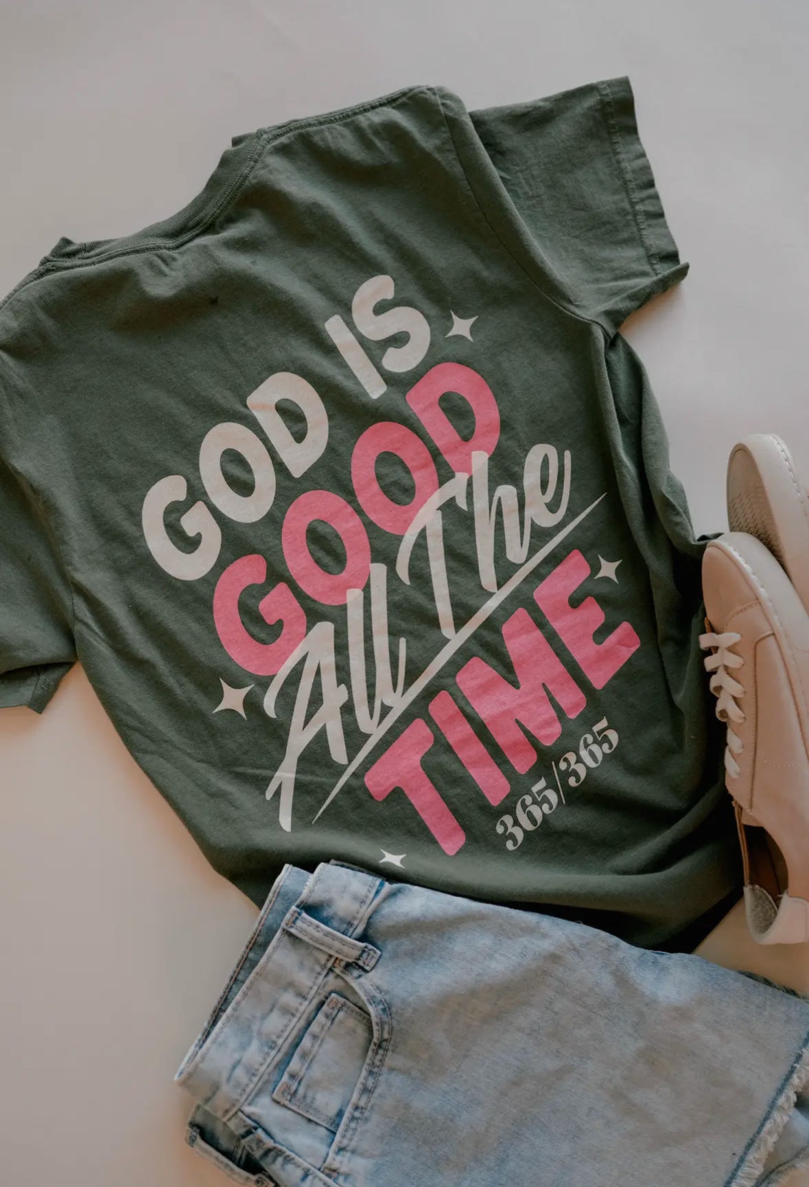 God is Good Comfort Color Tee