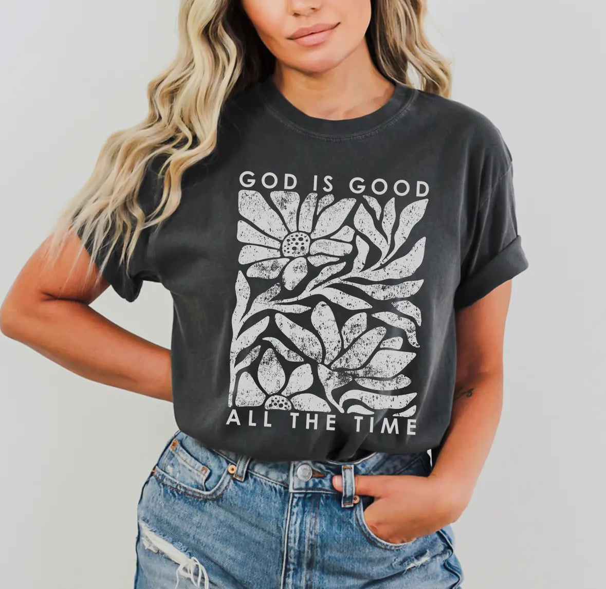 God is Good Comfort Color Tee