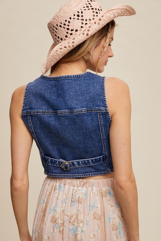 Blue Jean Vest