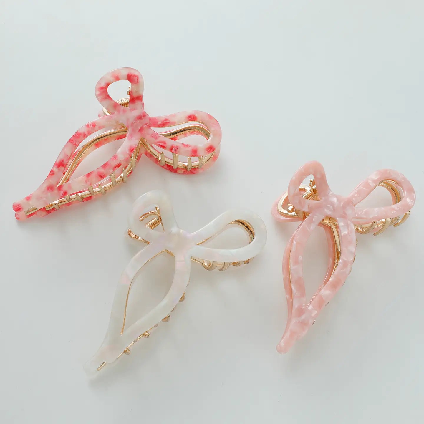 Sabrina Rose Bow Claw Clip