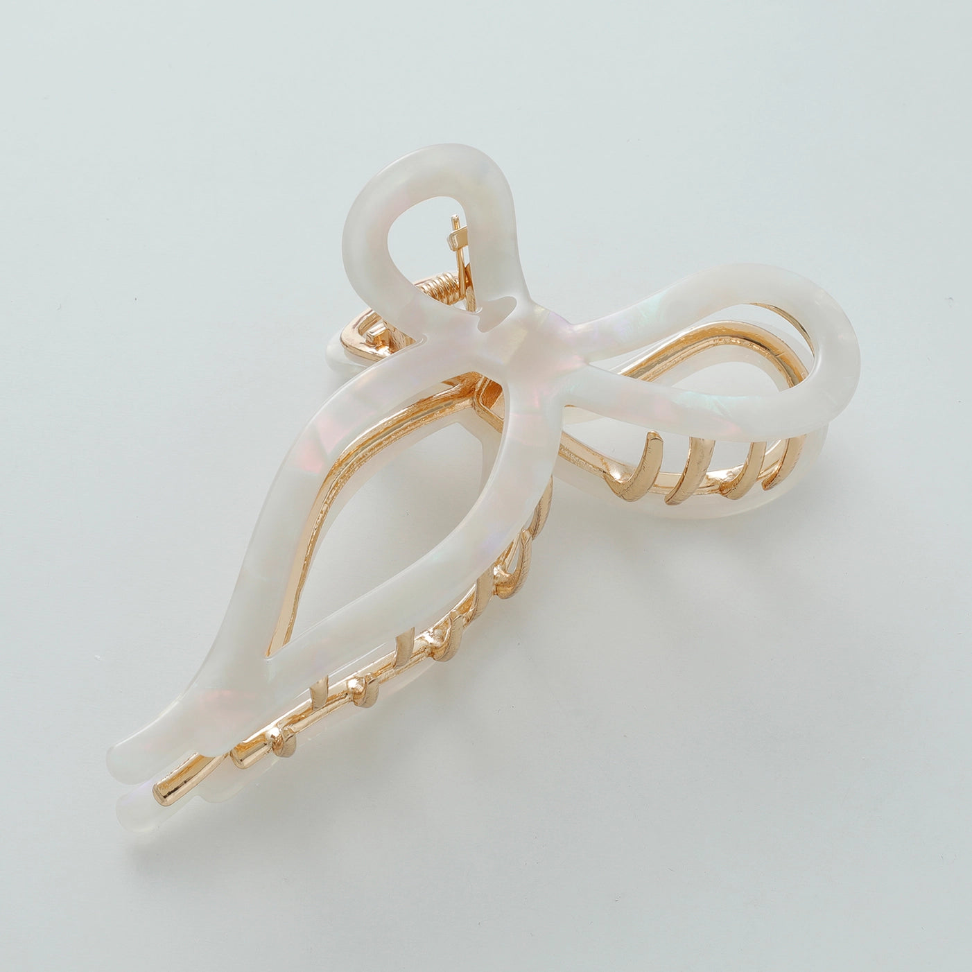 Sabrina Rose Bow Claw Clip