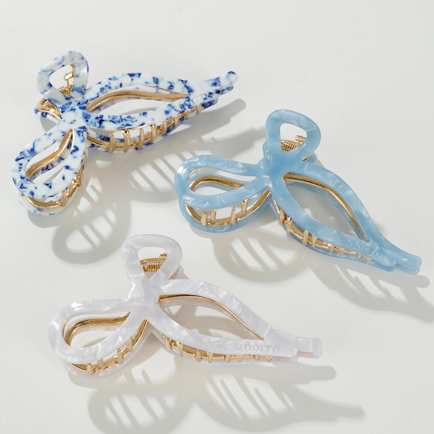Sabrina Costal Bow Claw Clip