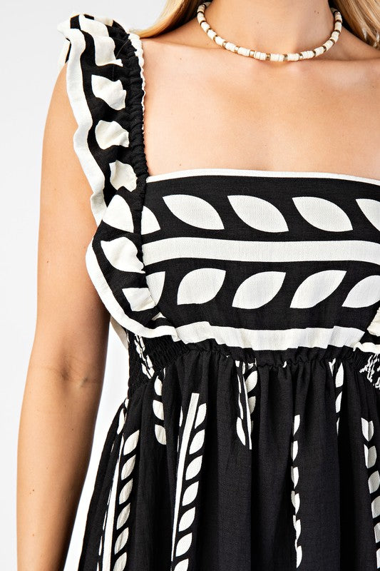 The Finley| Black Babydoll Dress