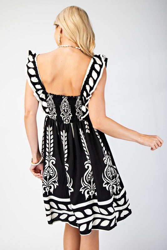 The Finley| Black Babydoll Dress