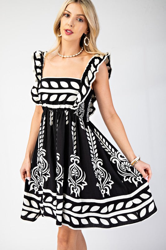 The Finley| Black Babydoll Dress
