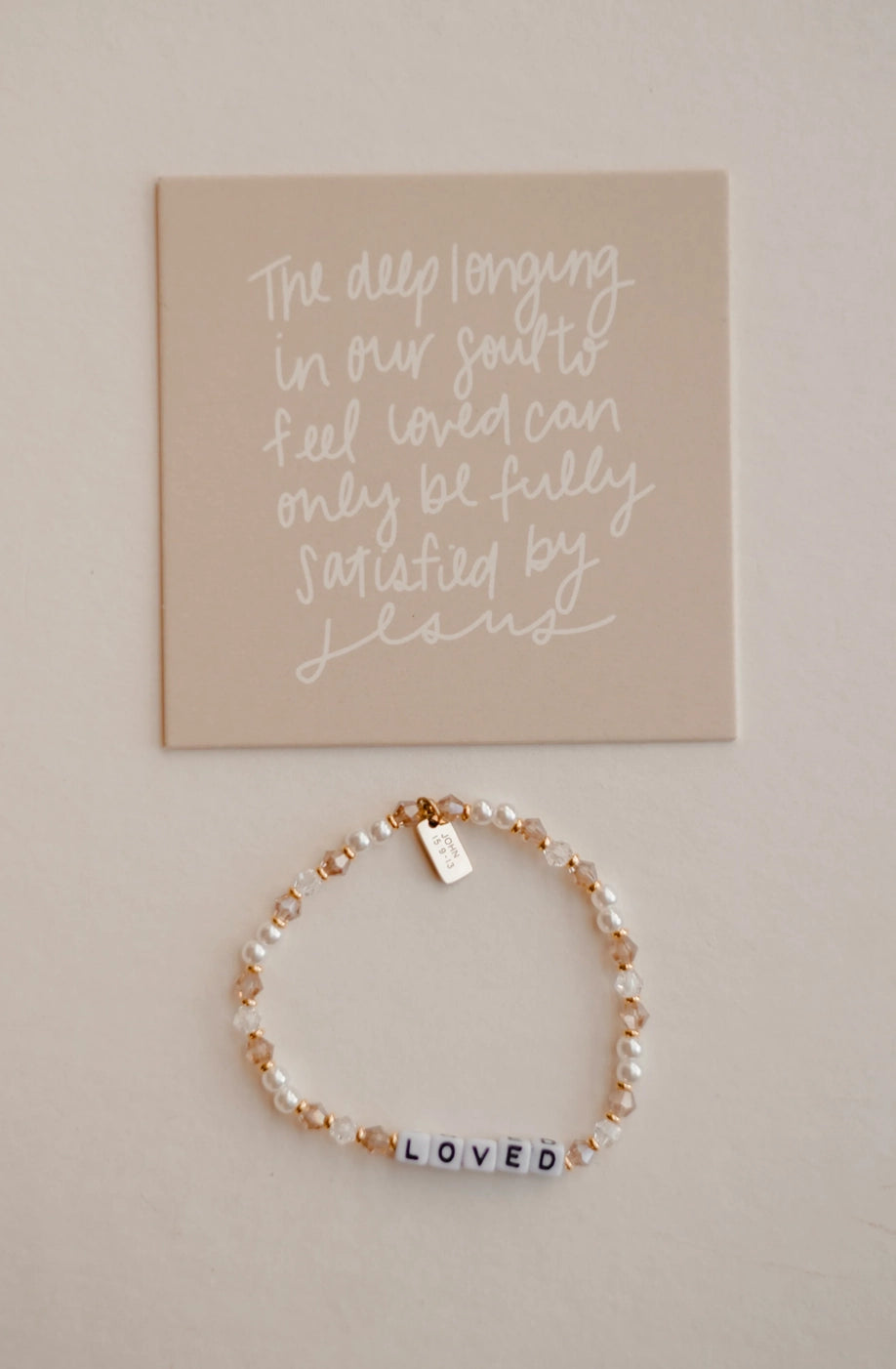 Loved Beaded Bracelet