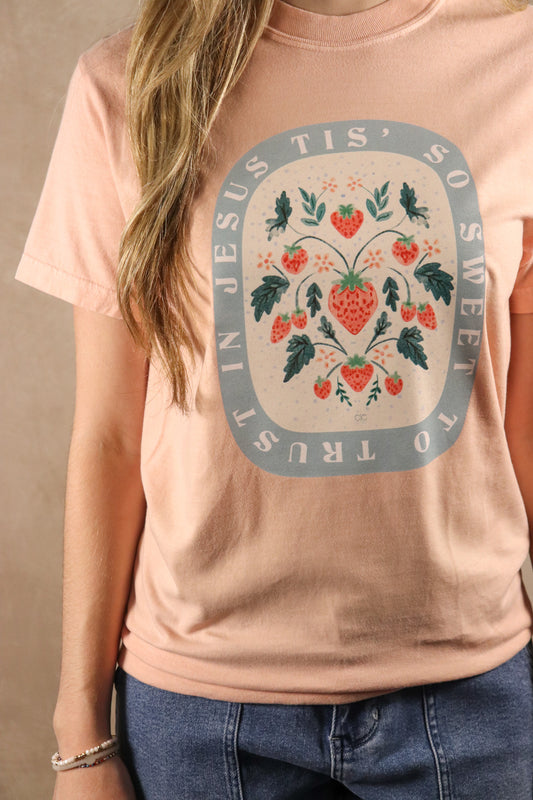 Trust in Jesus Comfort Color Tee