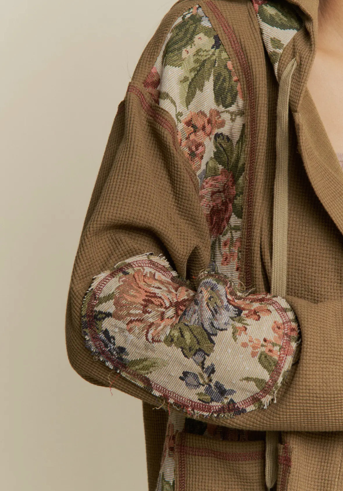 Teddy Bear Vintage Patchwork Jacket