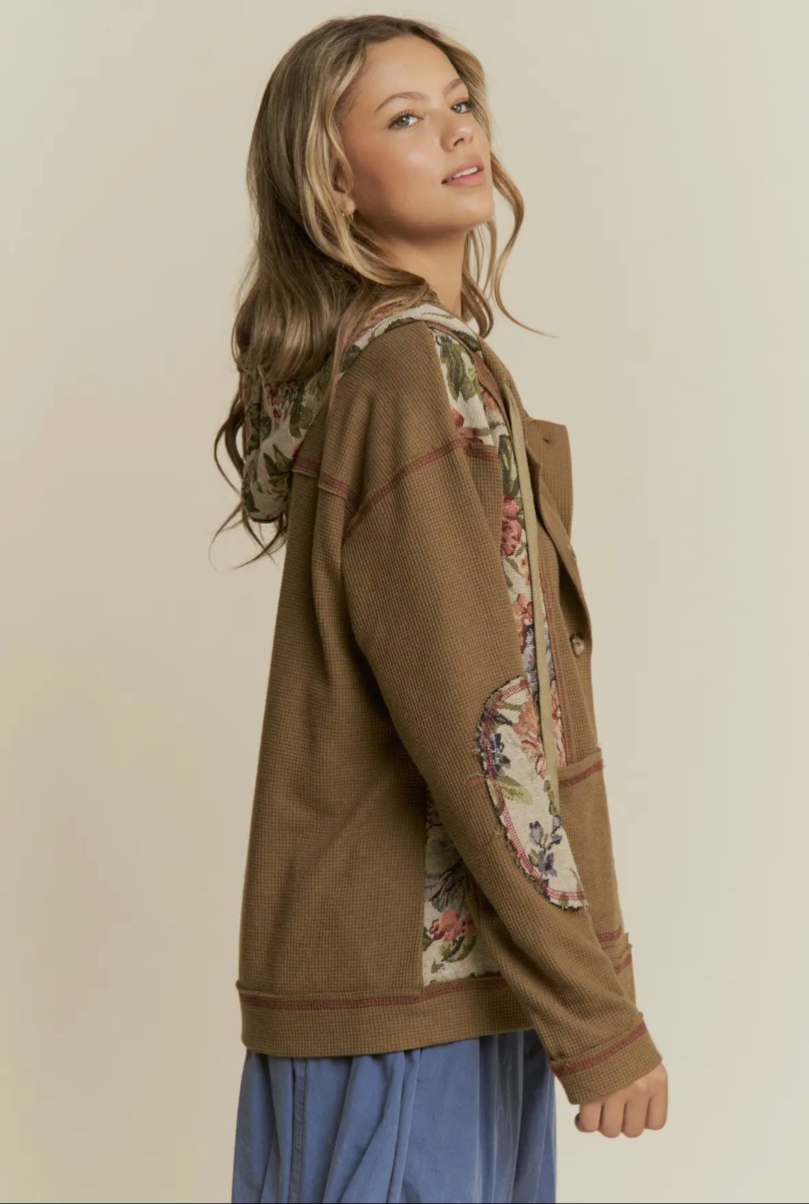 Teddy Bear Vintage Patchwork Jacket