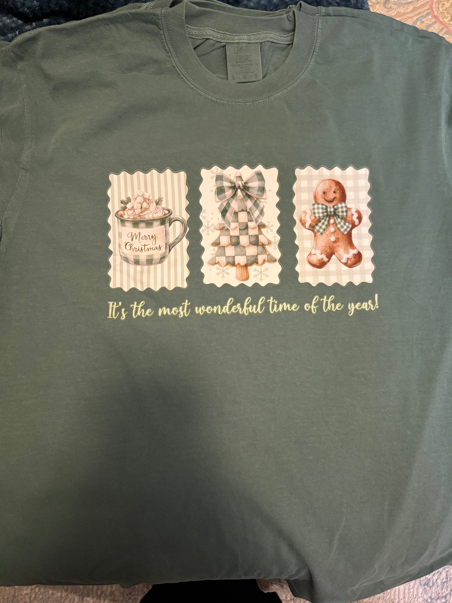 Christmas Comfort Color Tee