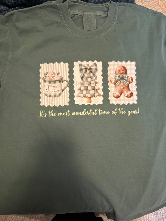 Christmas Comfort Color Tee