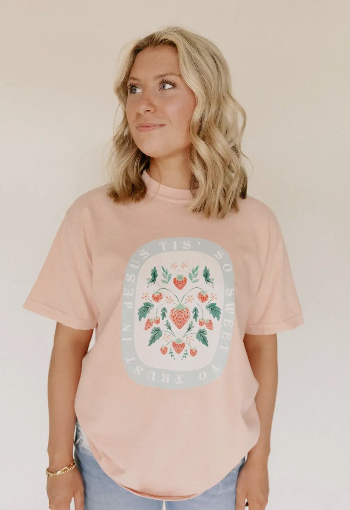 Trust in Jesus Comfort Color Tee