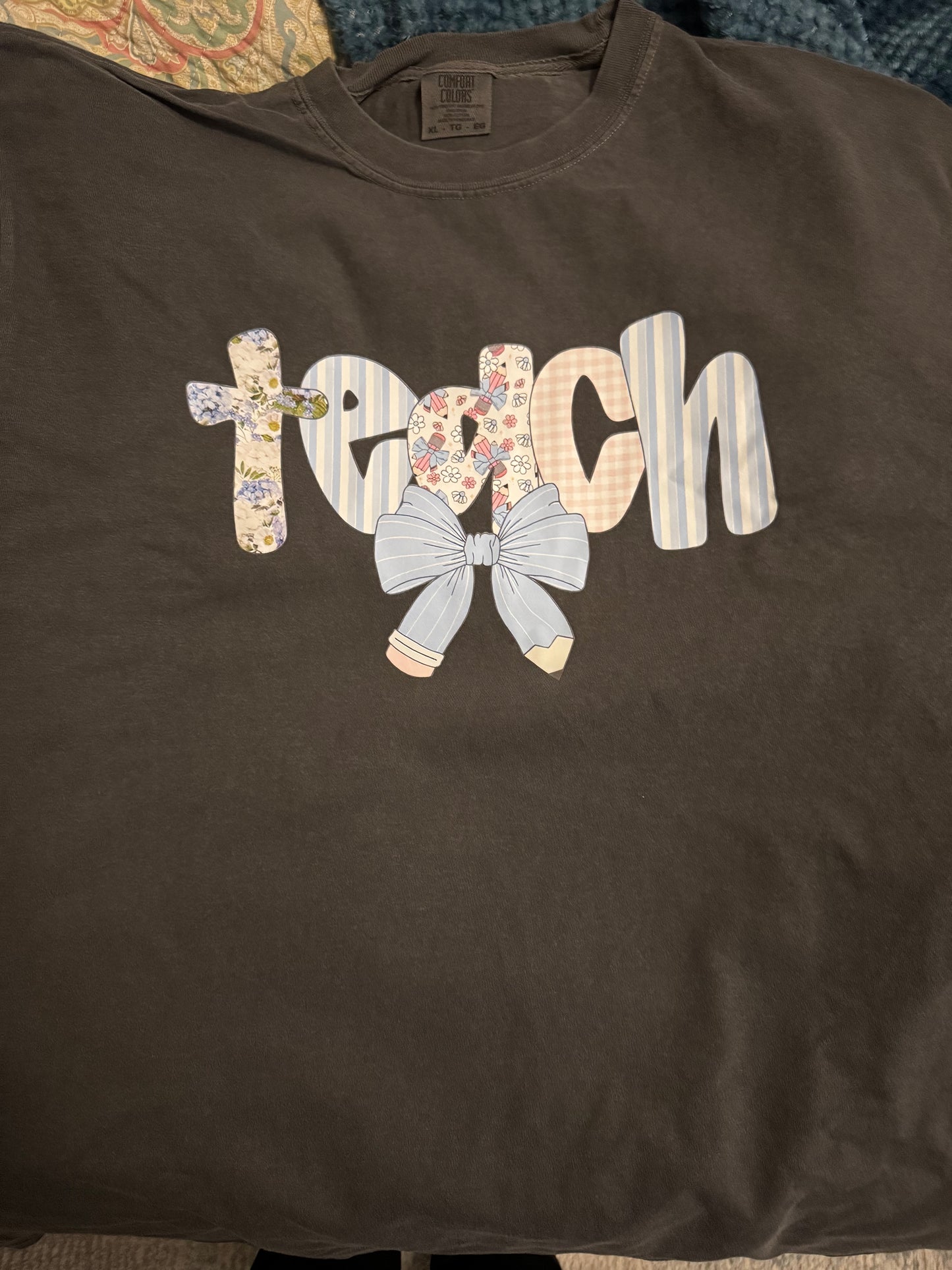 Teach Comfort Color Tee