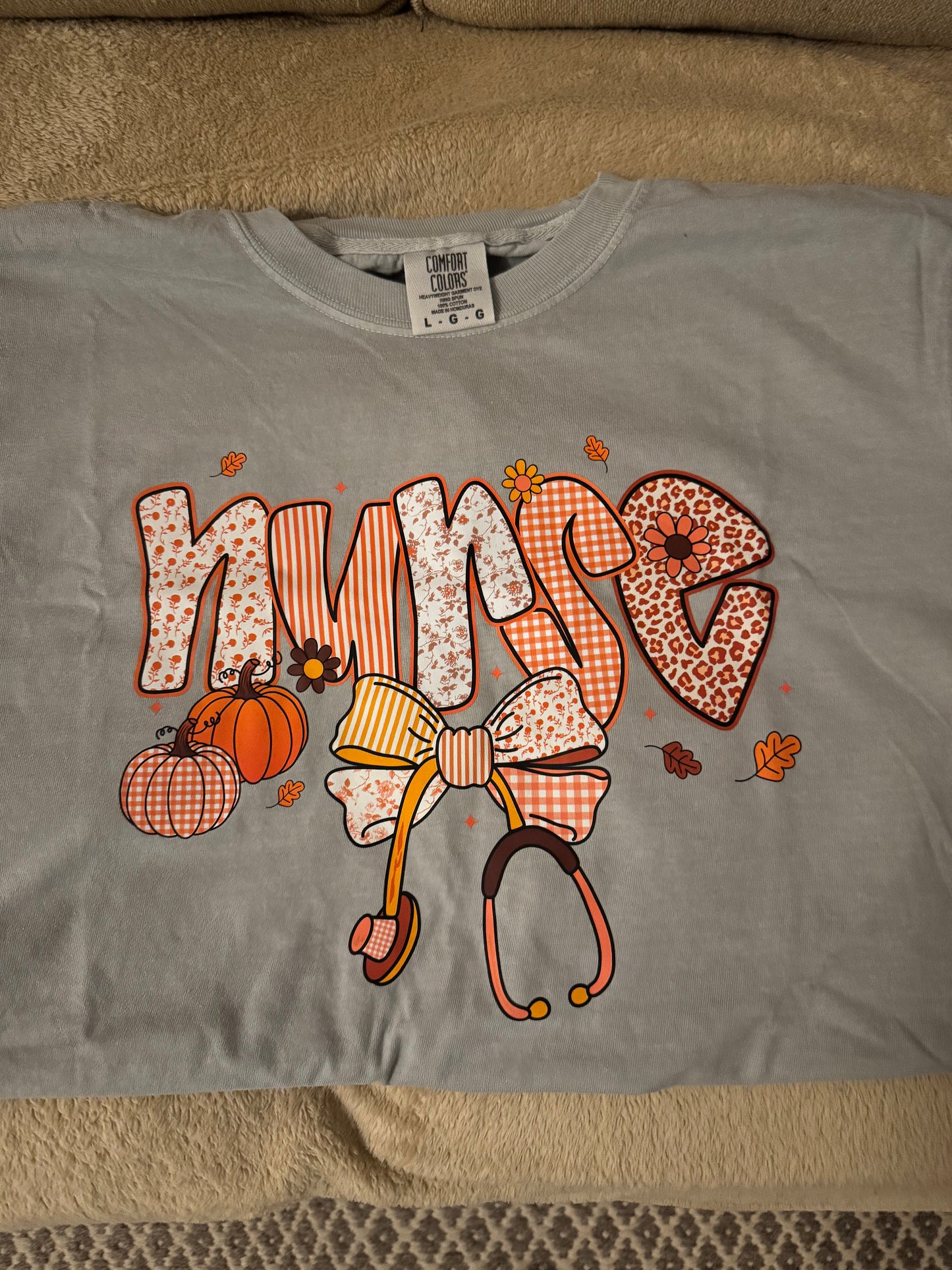 Nurse Comfort Color Tee